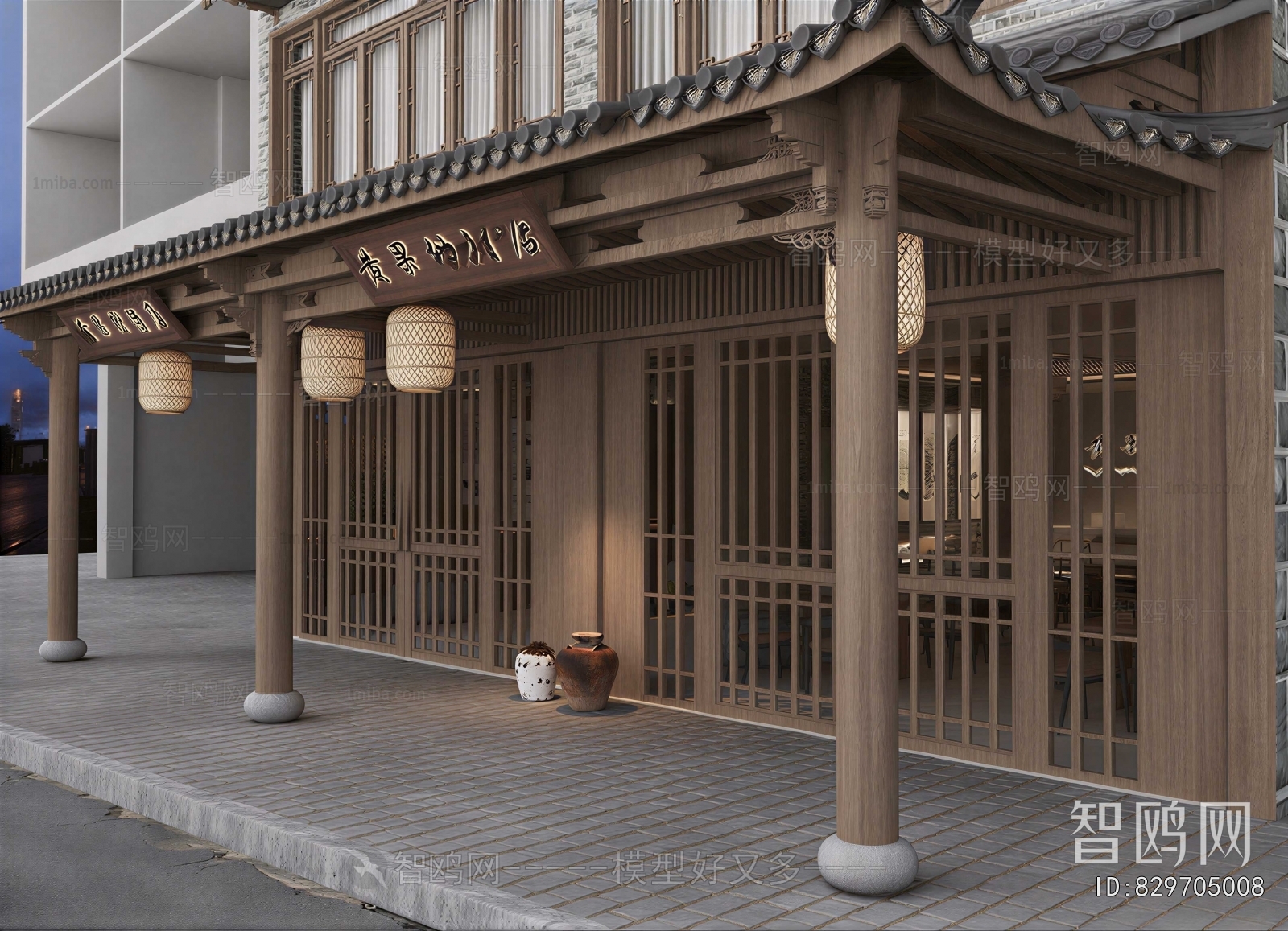 Chinese Style Facade Element