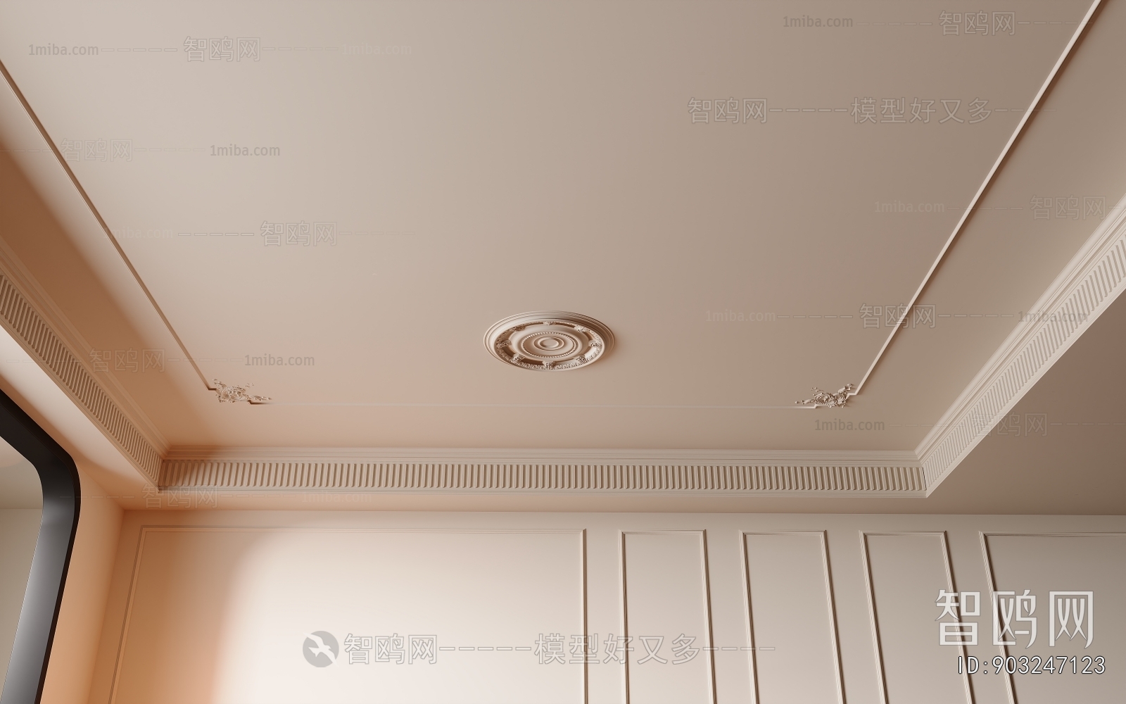 Modern French Style Suspended Ceiling