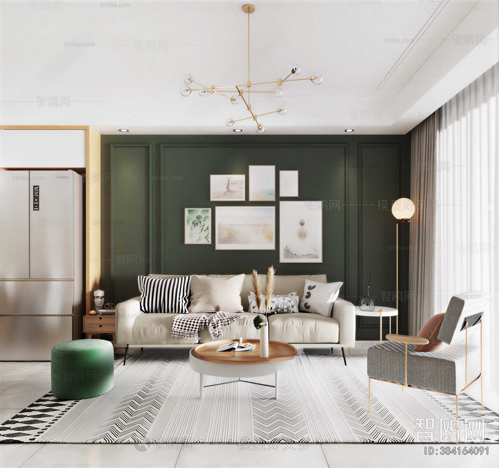 Nordic Style A Living Room