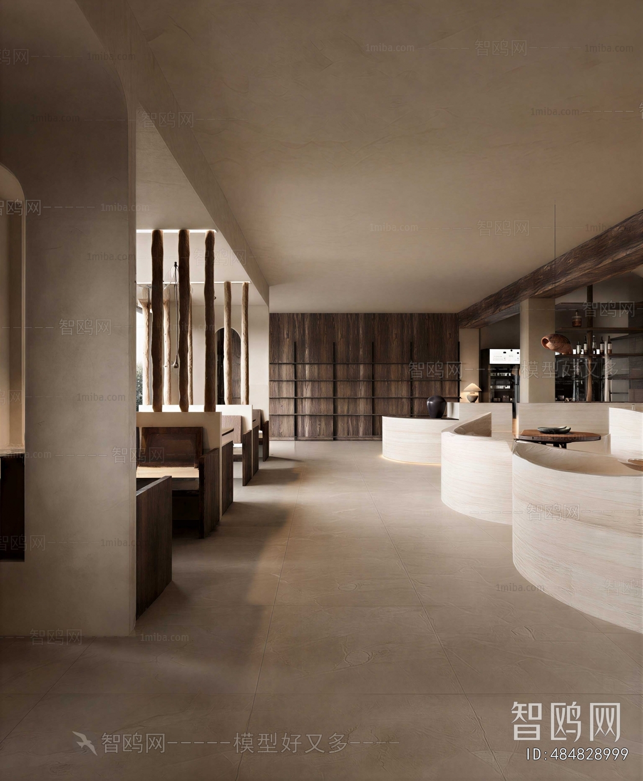 Wabi-sabi Style Cafe