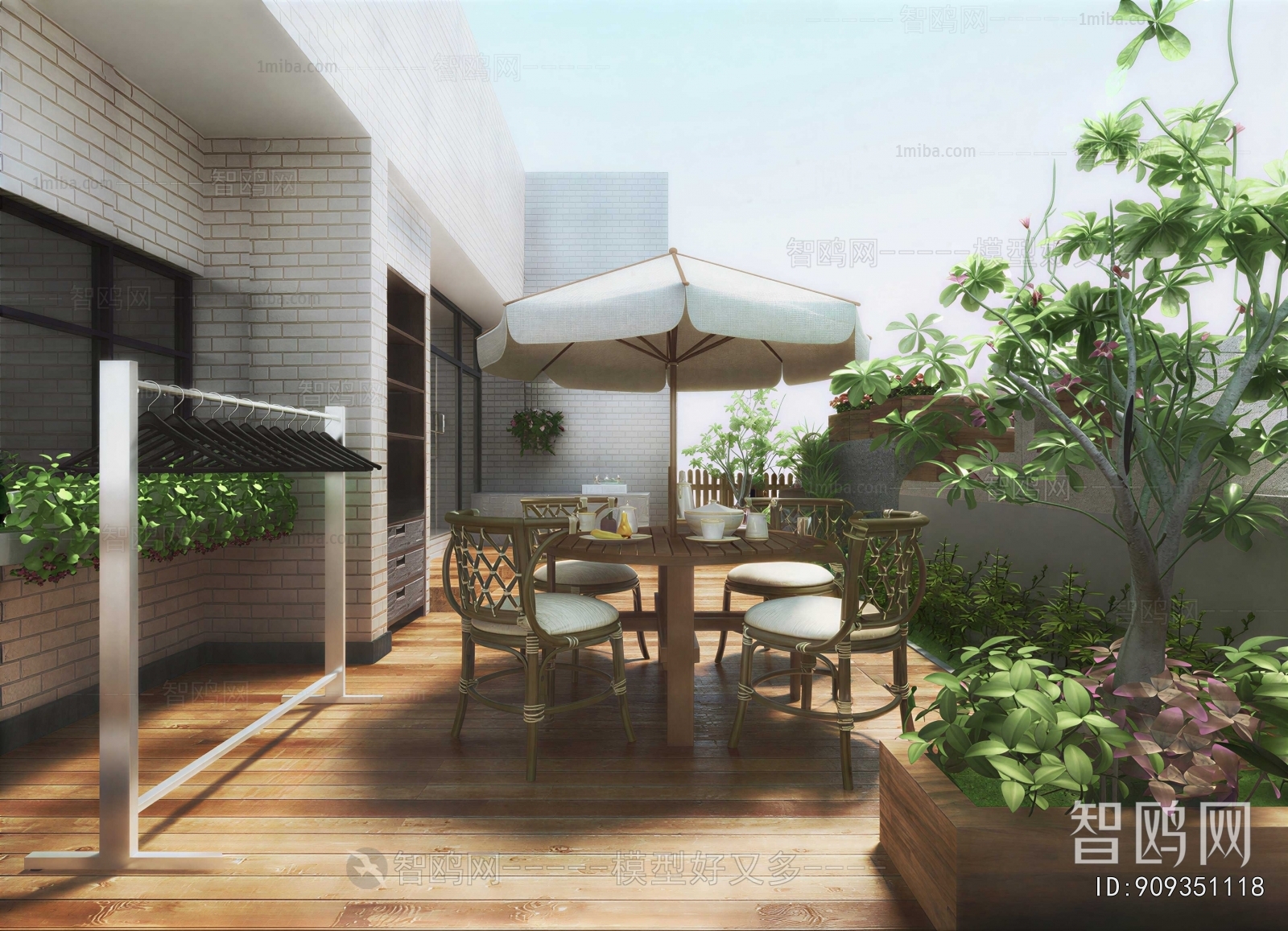 Modern Leisure Balcony