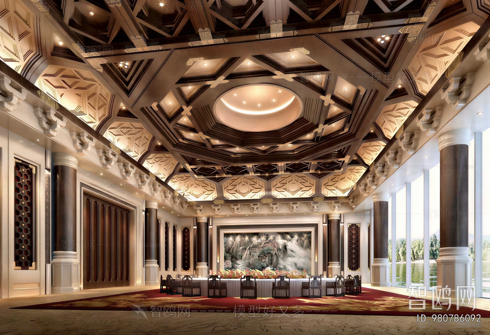 New Chinese Style Banquet Hall