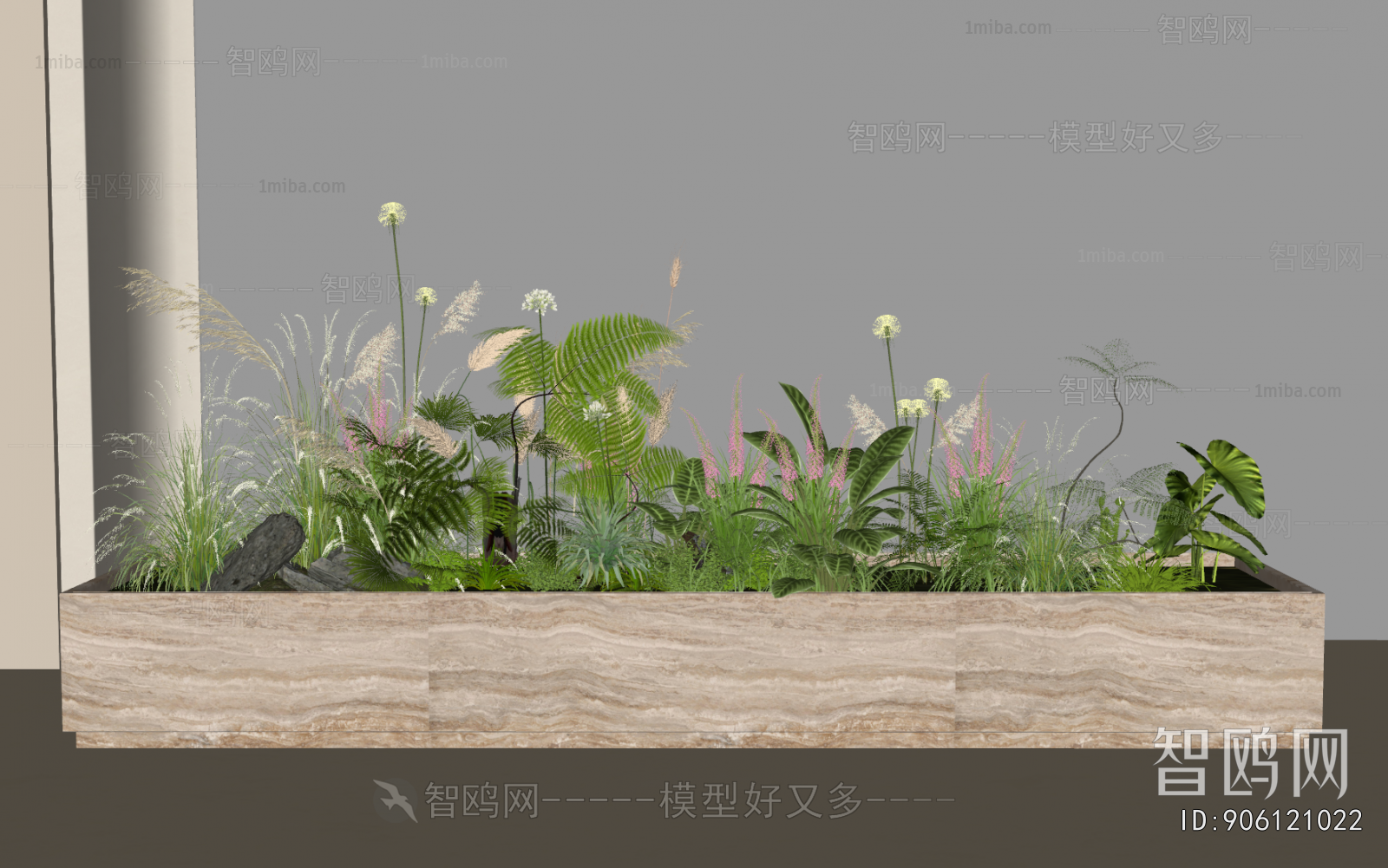 Modern Flower Bed, Flower Bowl, Flower Box