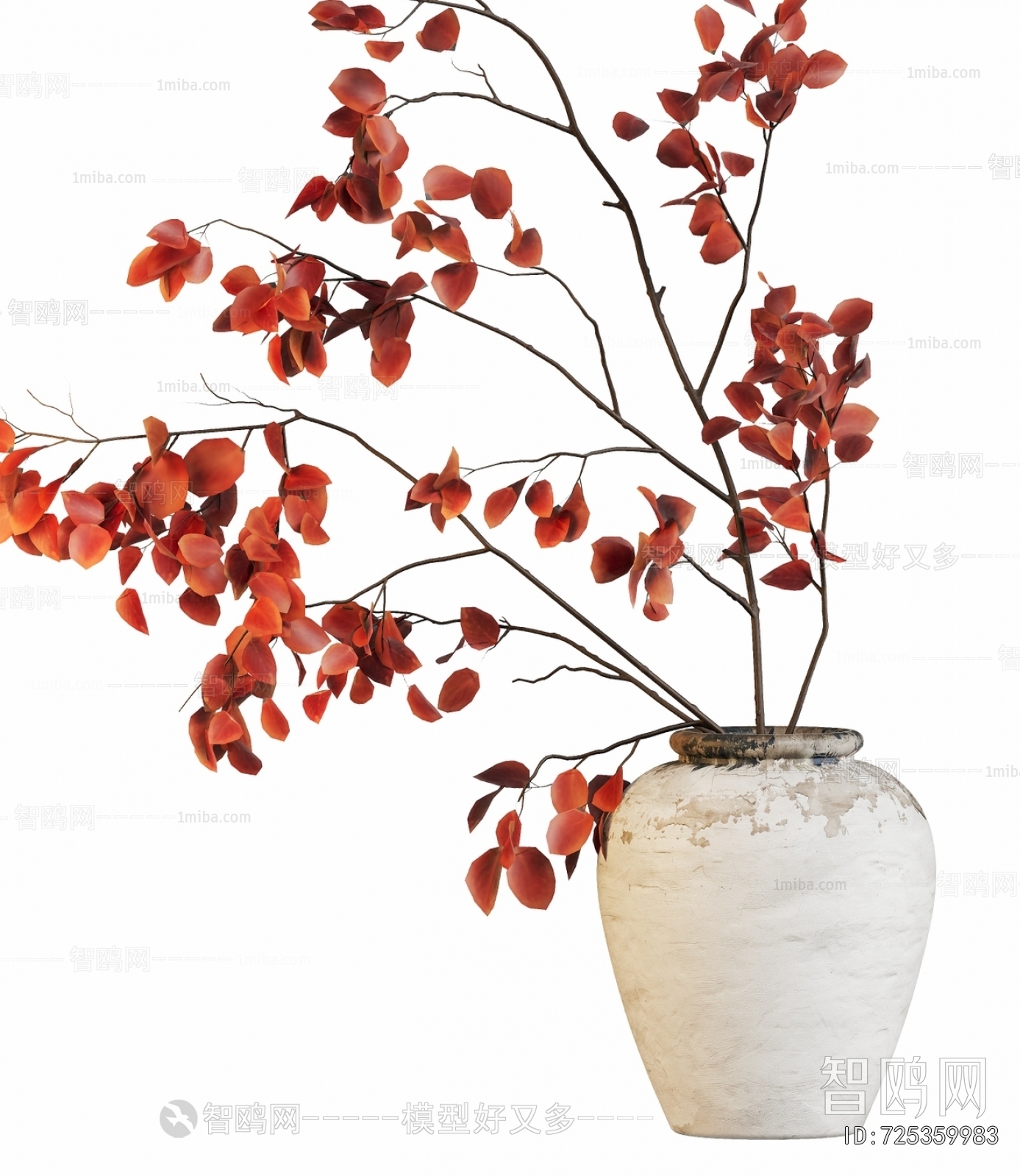 Wabi-sabi Style Dried Branch