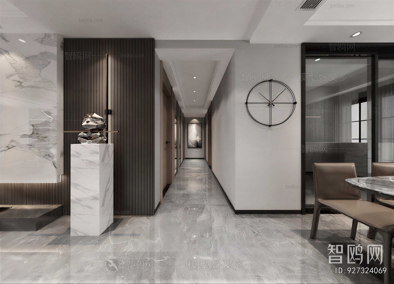 Modern Hallway