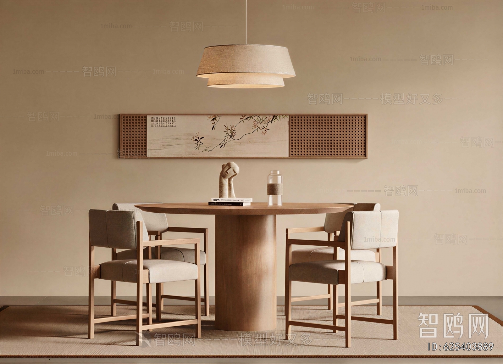 New Chinese Style Dining Table And Chairs