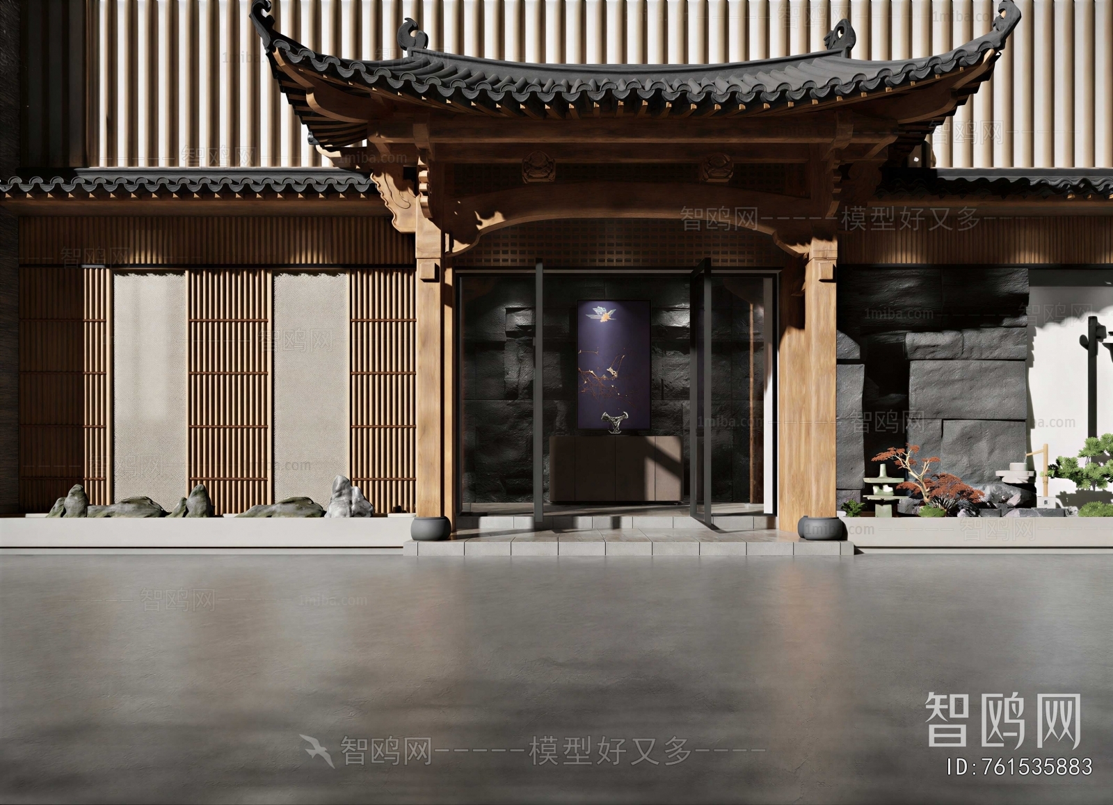 Chinese Style Facade Element