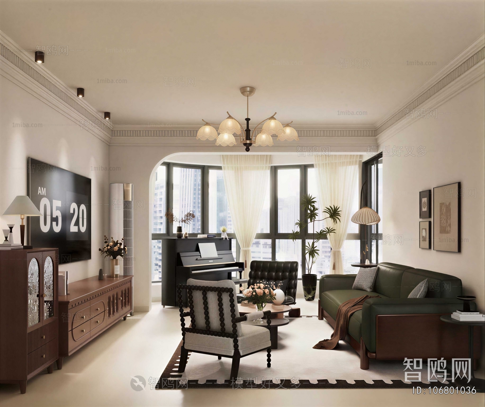 Retro Style A Living Room