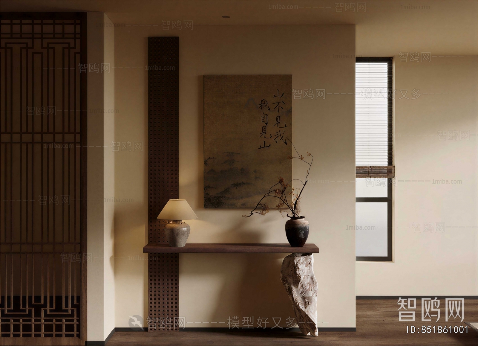 New Chinese Style Hallway
