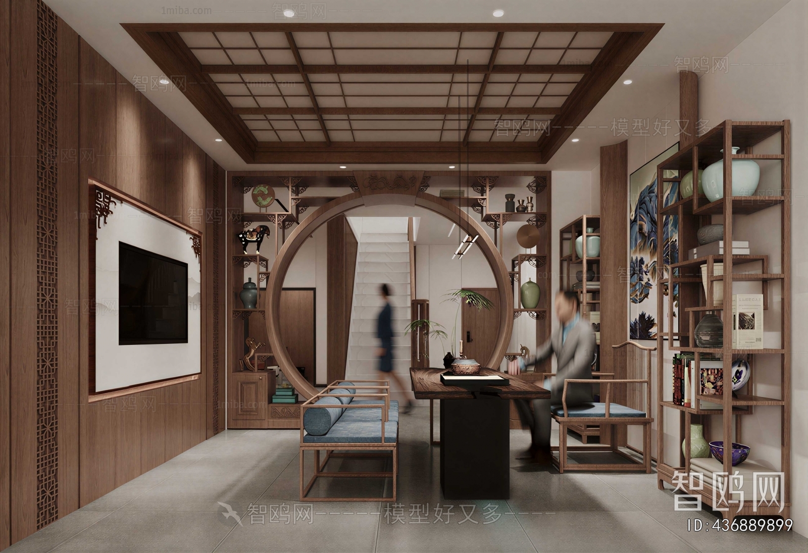 New Chinese Style Tea House