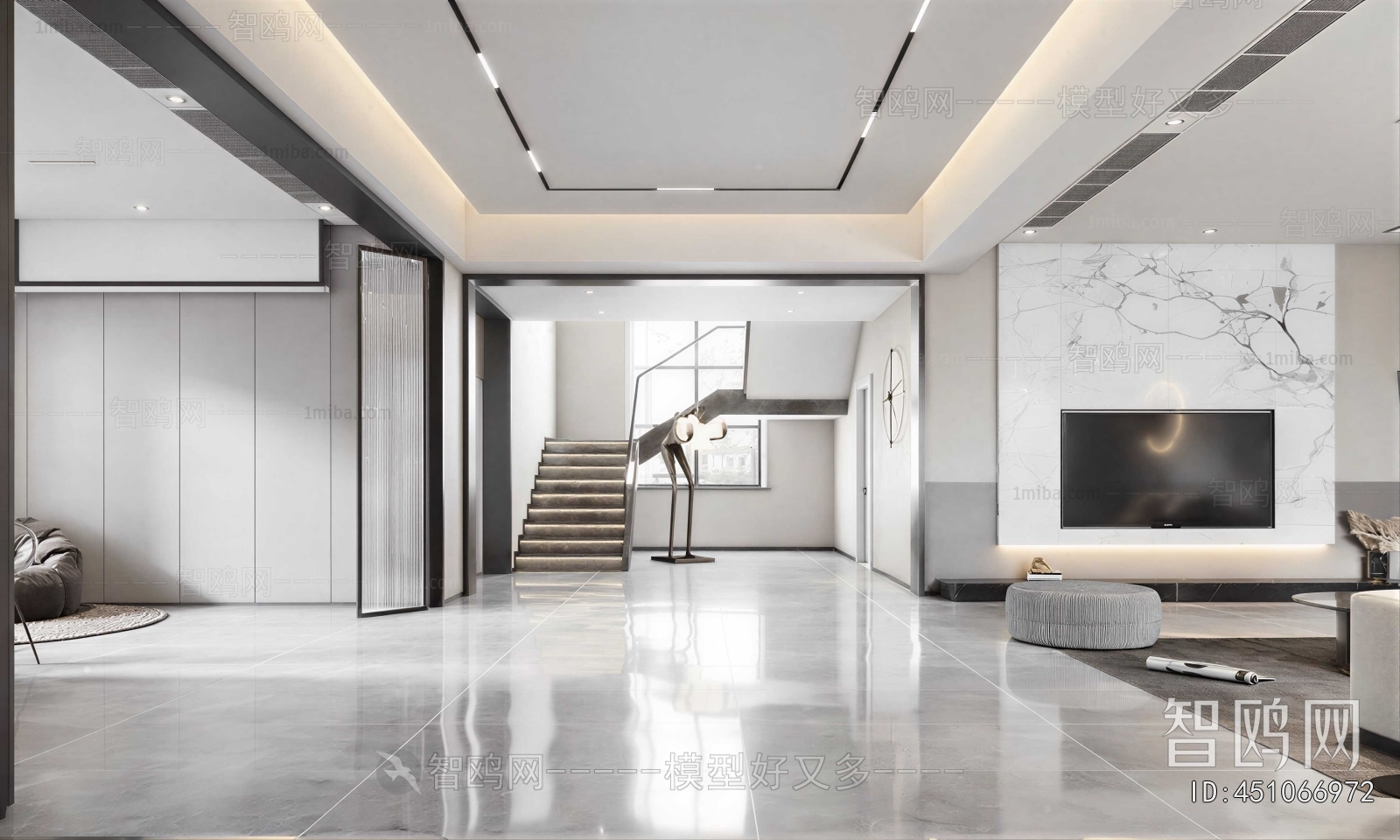 Modern Hallway