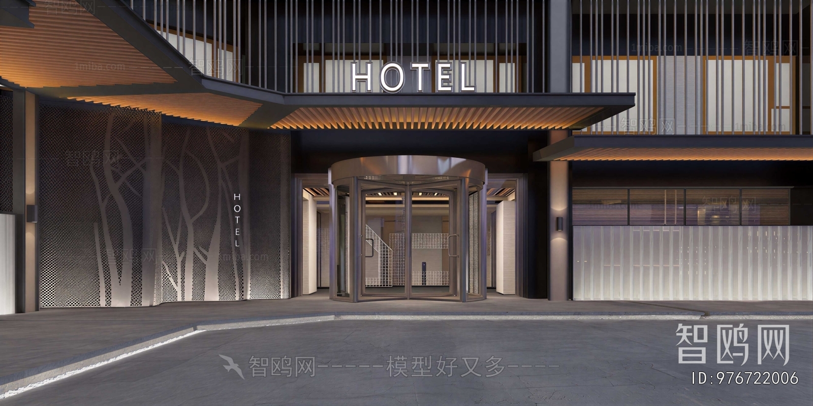 New Chinese Style Facade Element