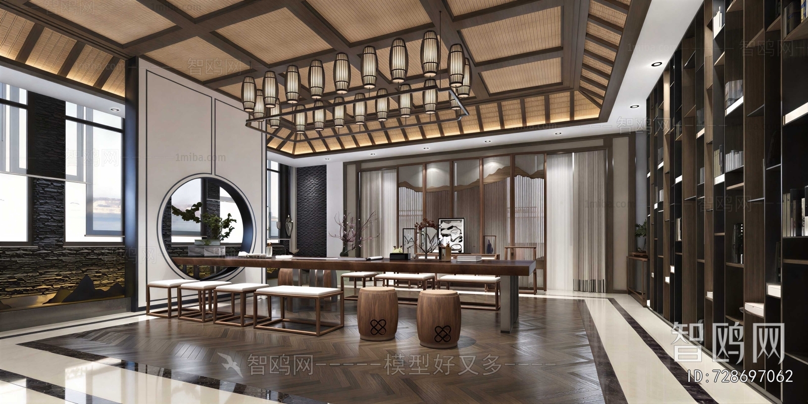 New Chinese Style Tea House