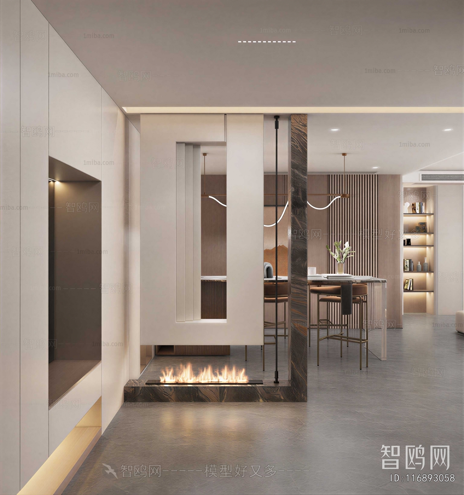 Modern Hallway