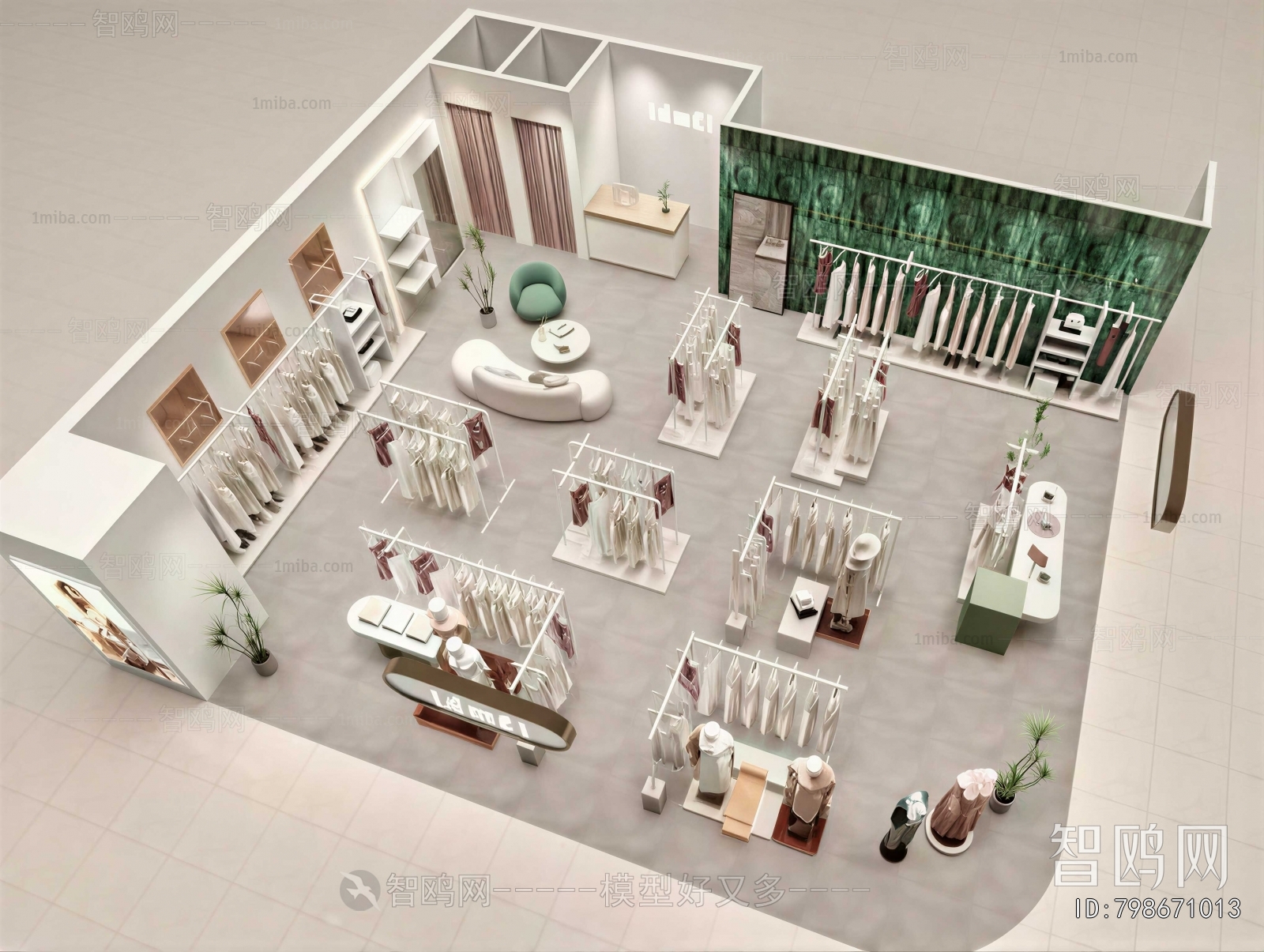 Modern Clothing Store