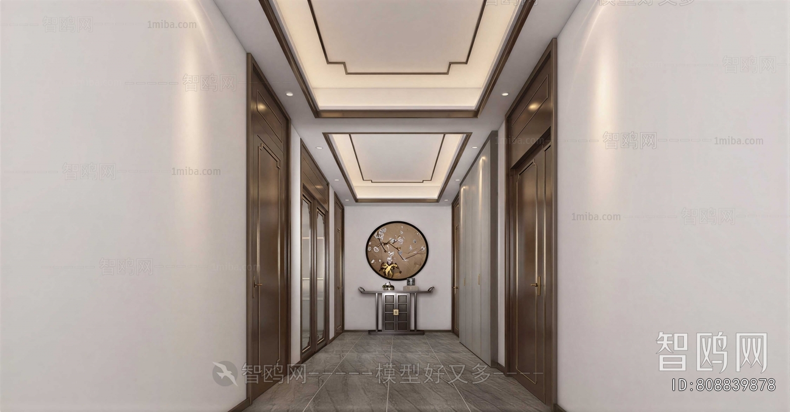 New Chinese Style Hallway