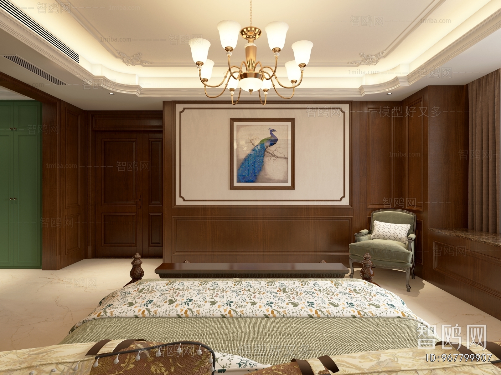 American Style Bedroom
