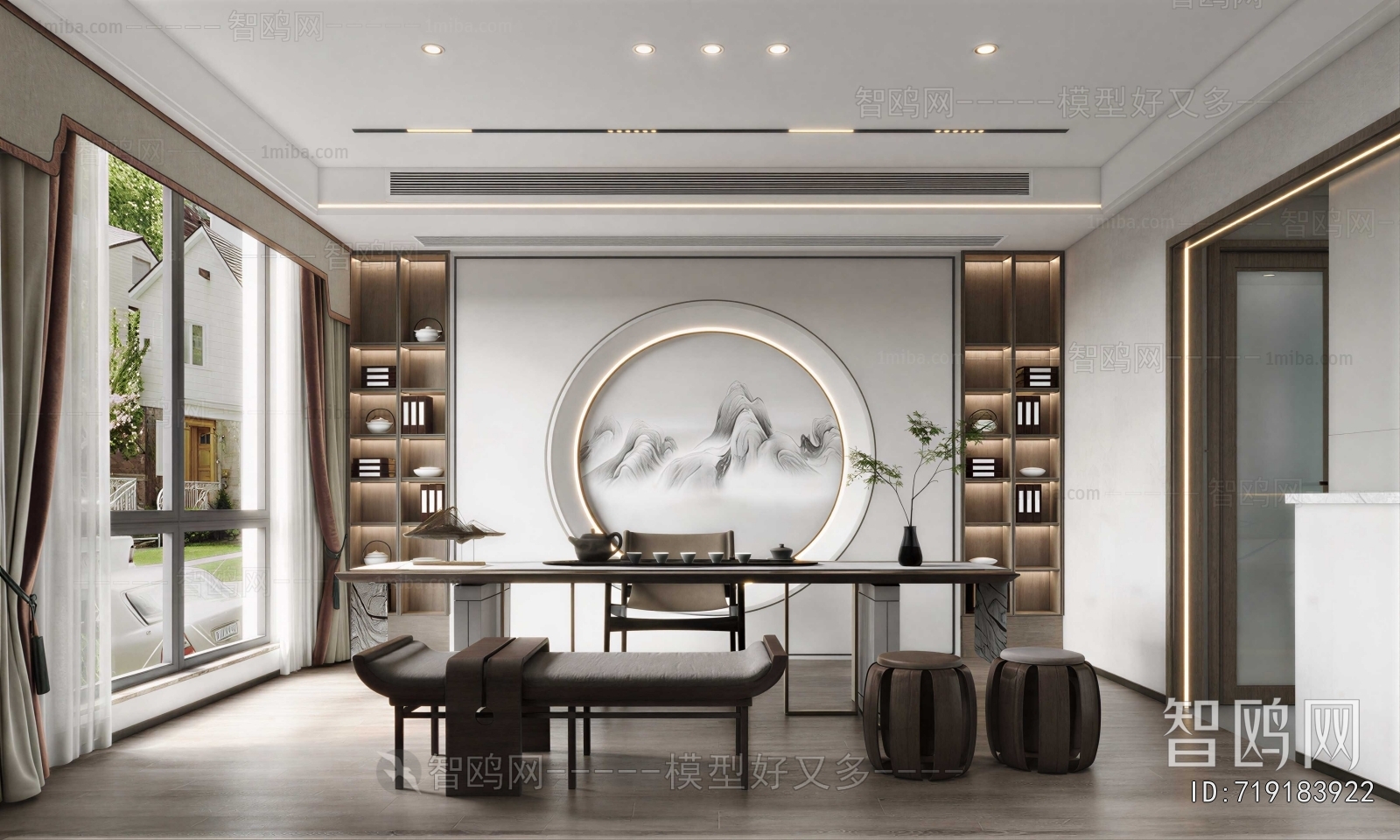 New Chinese Style Tea House