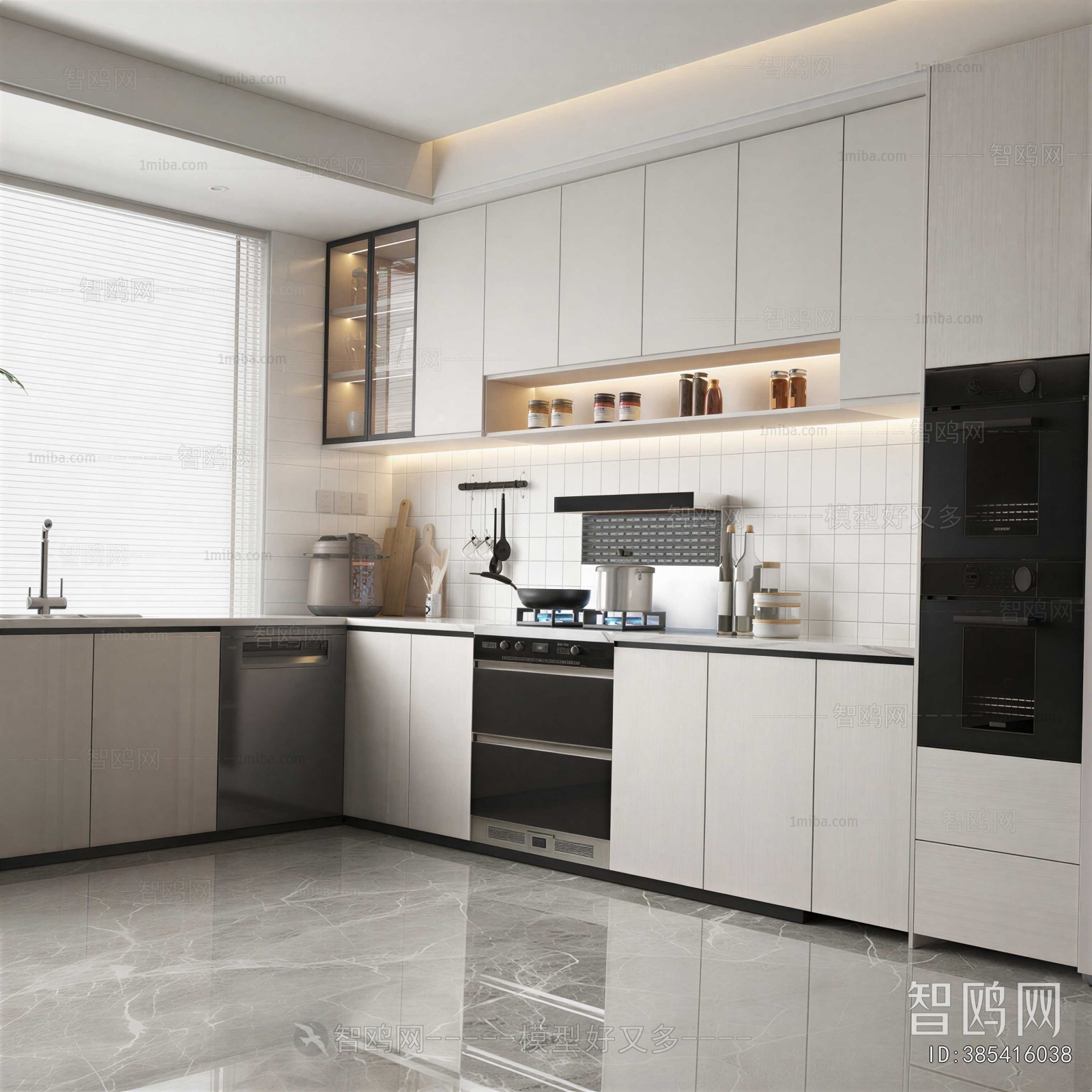 Modern The Kitchen