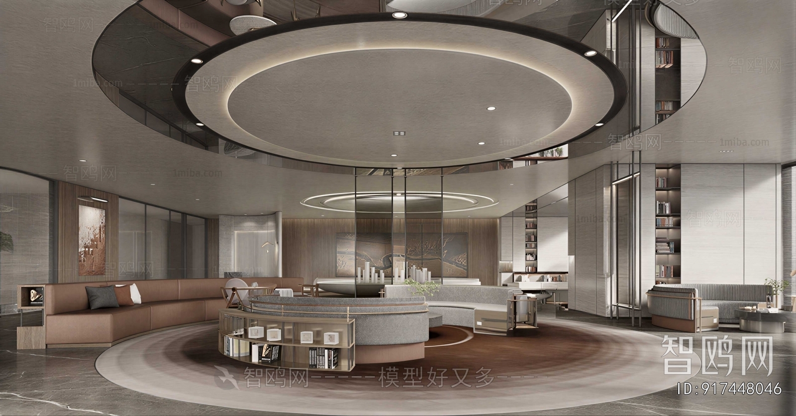 New Chinese Style Lobby Hall