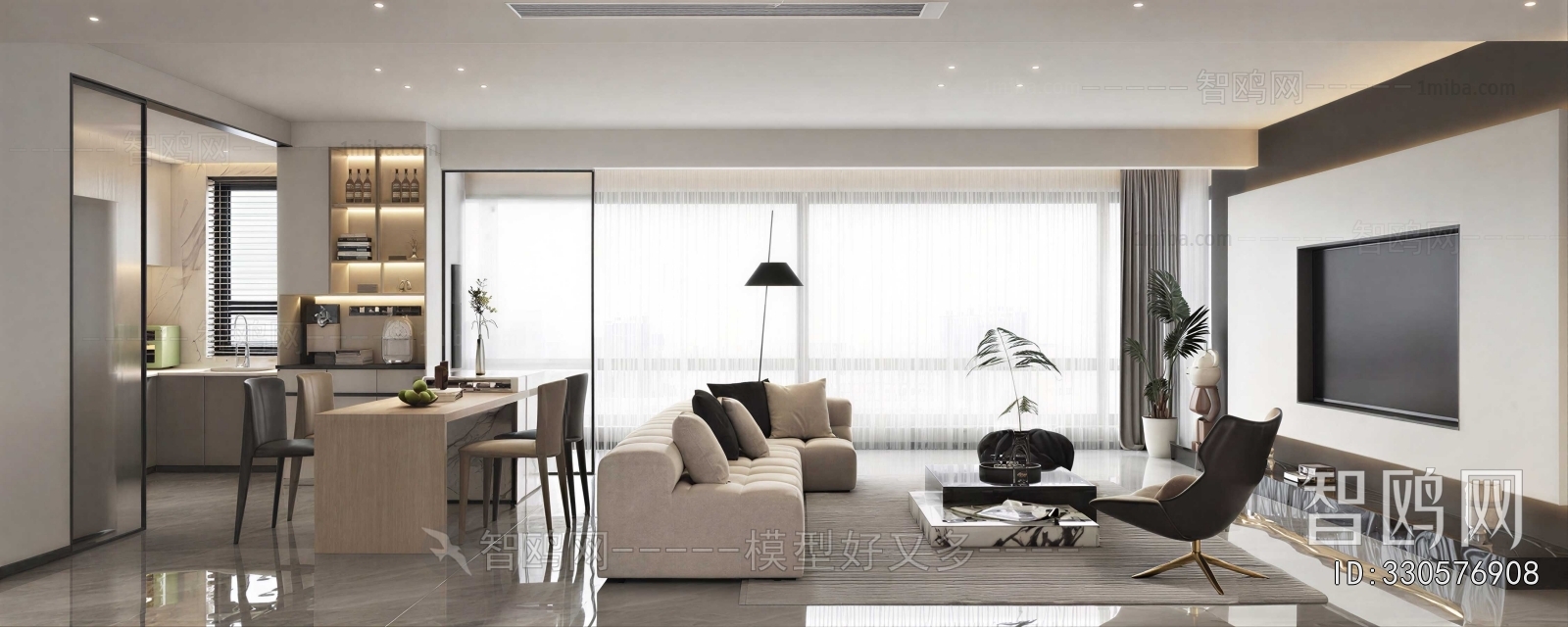 Modern A Living Room
