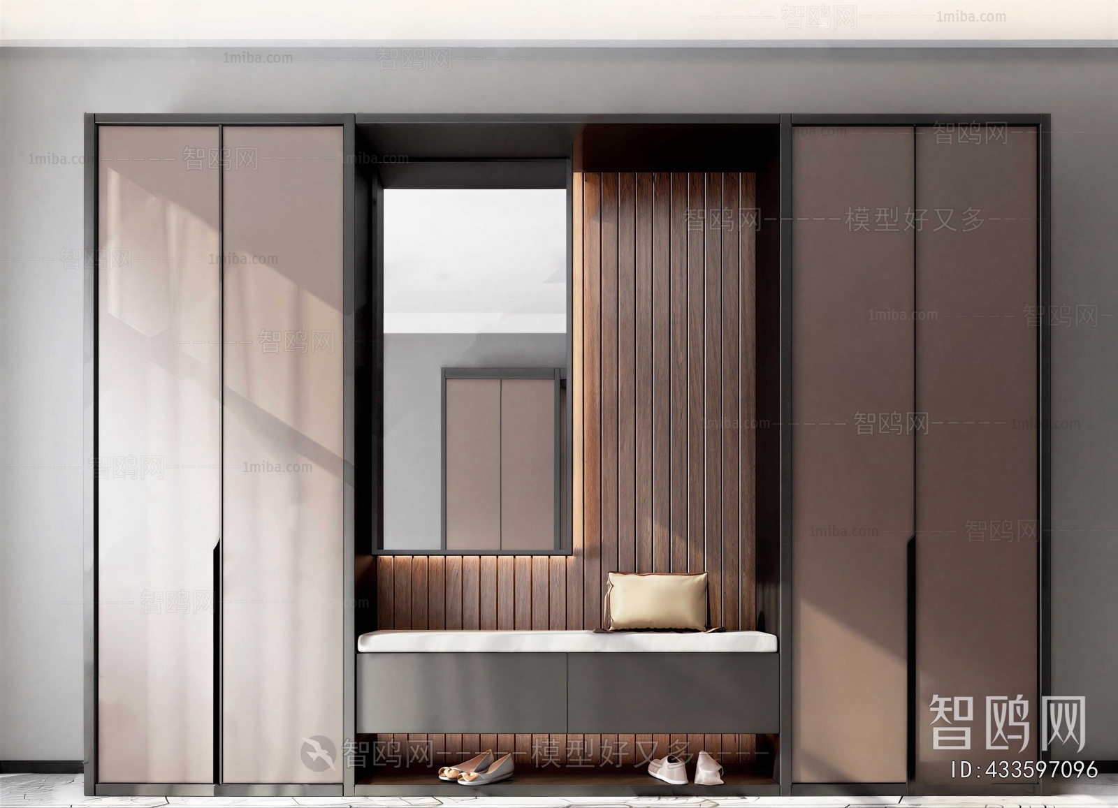 Modern Shoe Cabinet