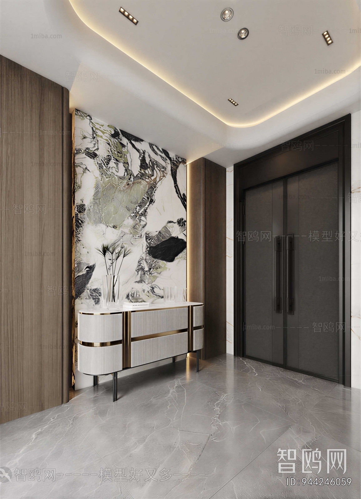 Modern Hallway