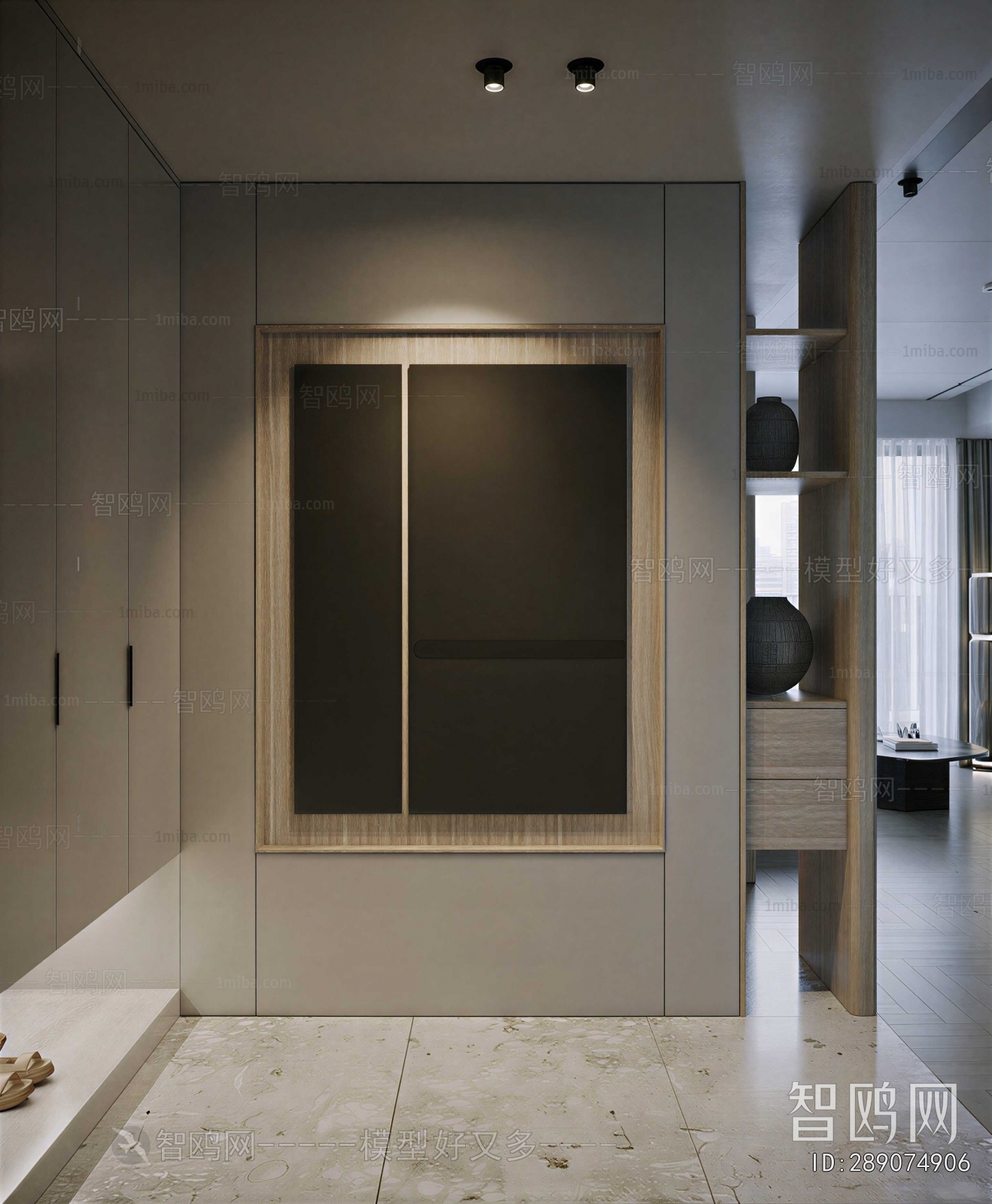 Modern Hallway