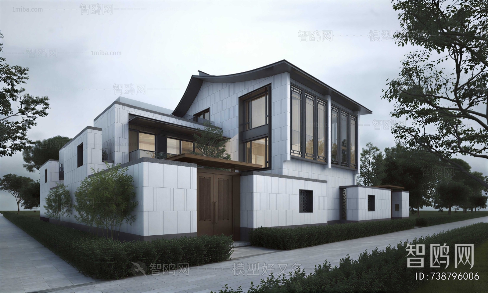 New Chinese Style Detached Villa