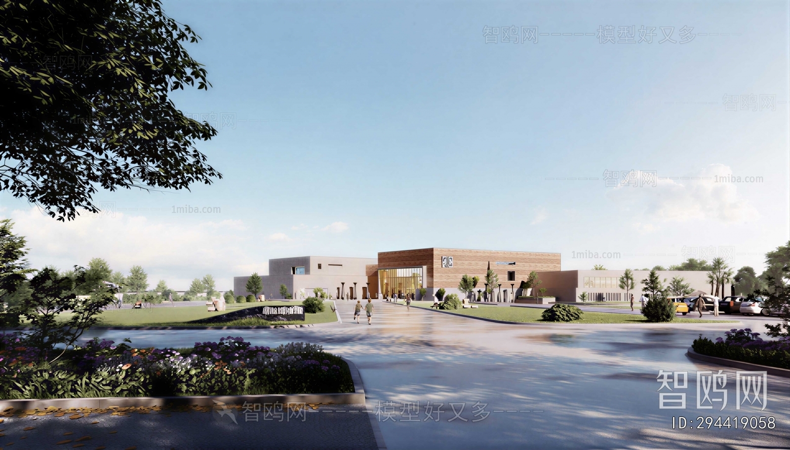 Modern Appearance Of Commercial Building