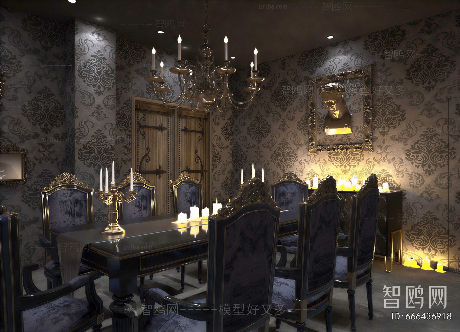 European Style Dining Room