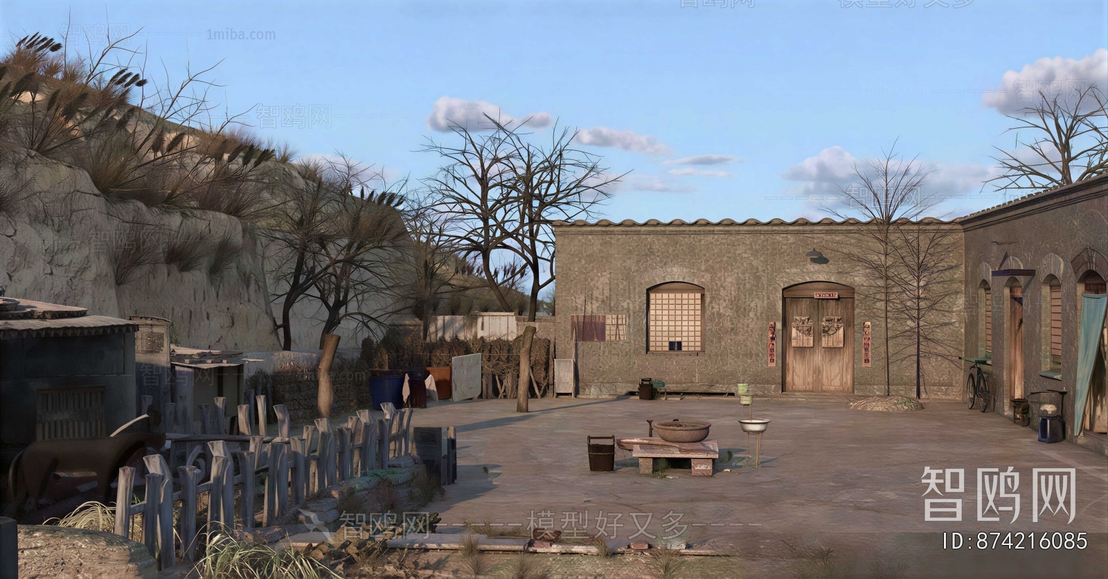 Chinese Style Courtyard/landscape