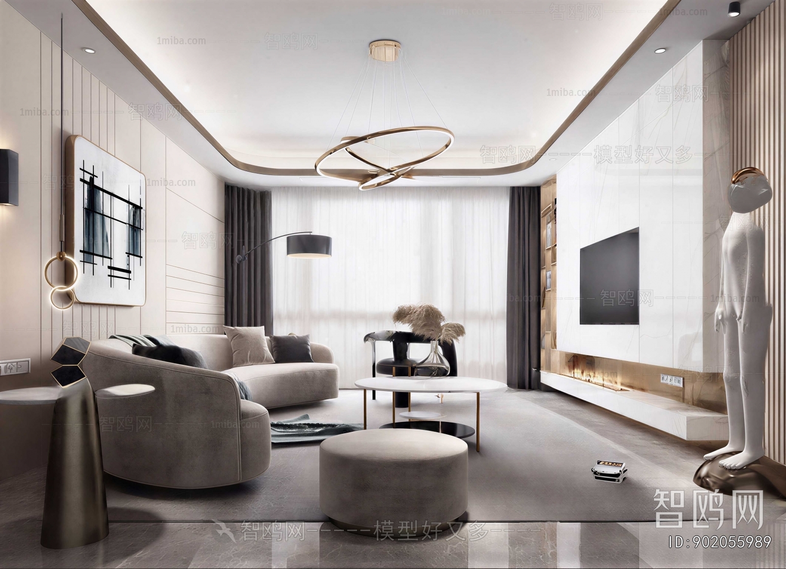 Modern A Living Room