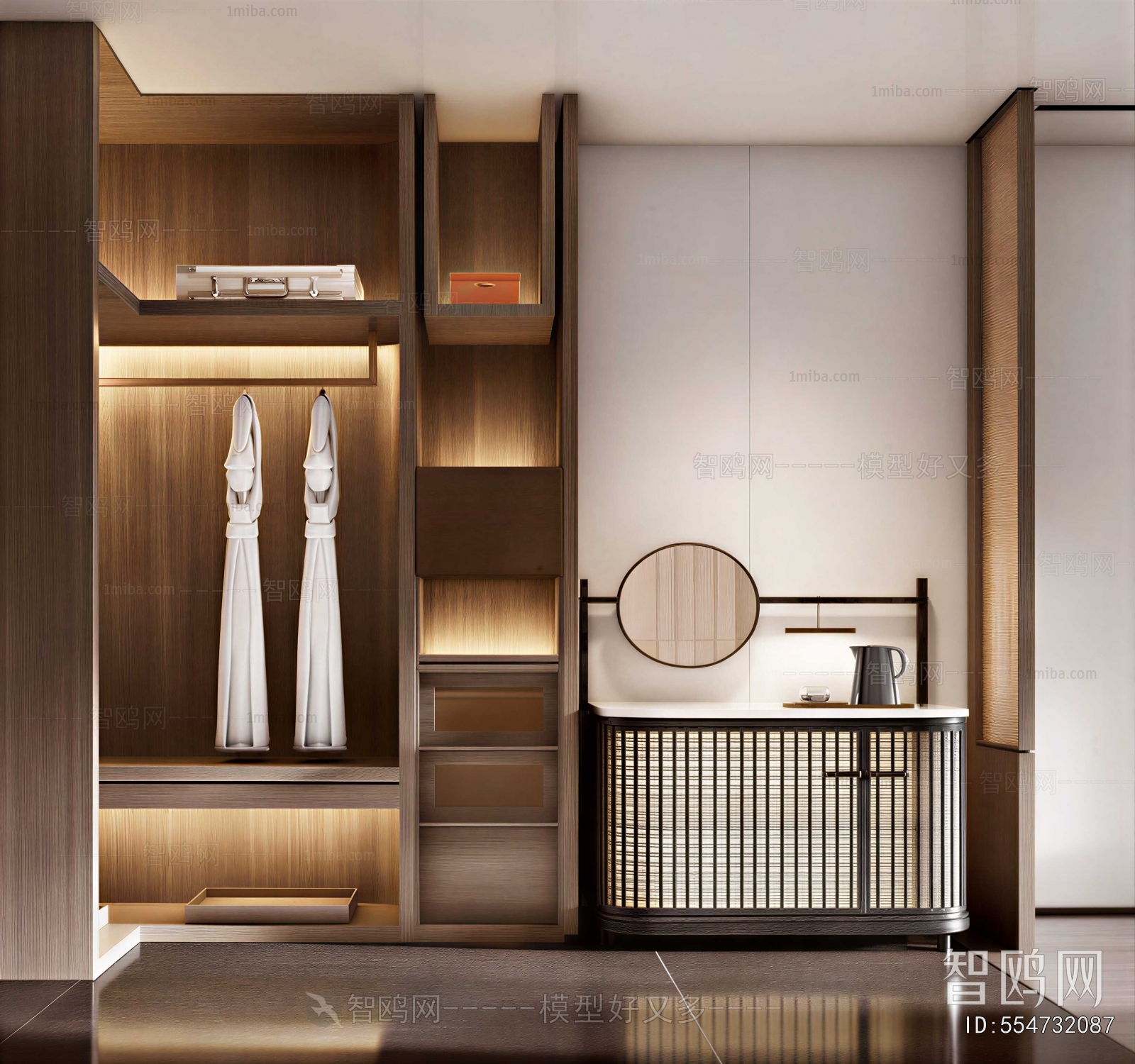 New Chinese Style The Wardrobe