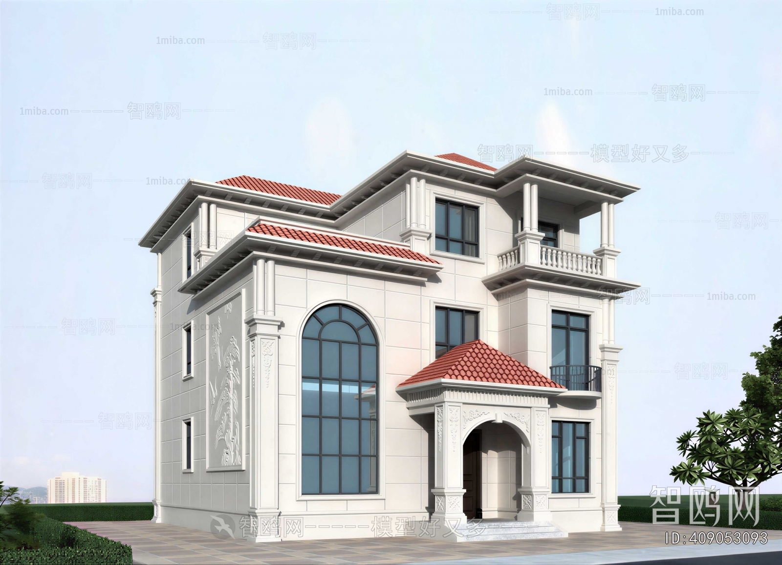 Simple European Style Detached Villa