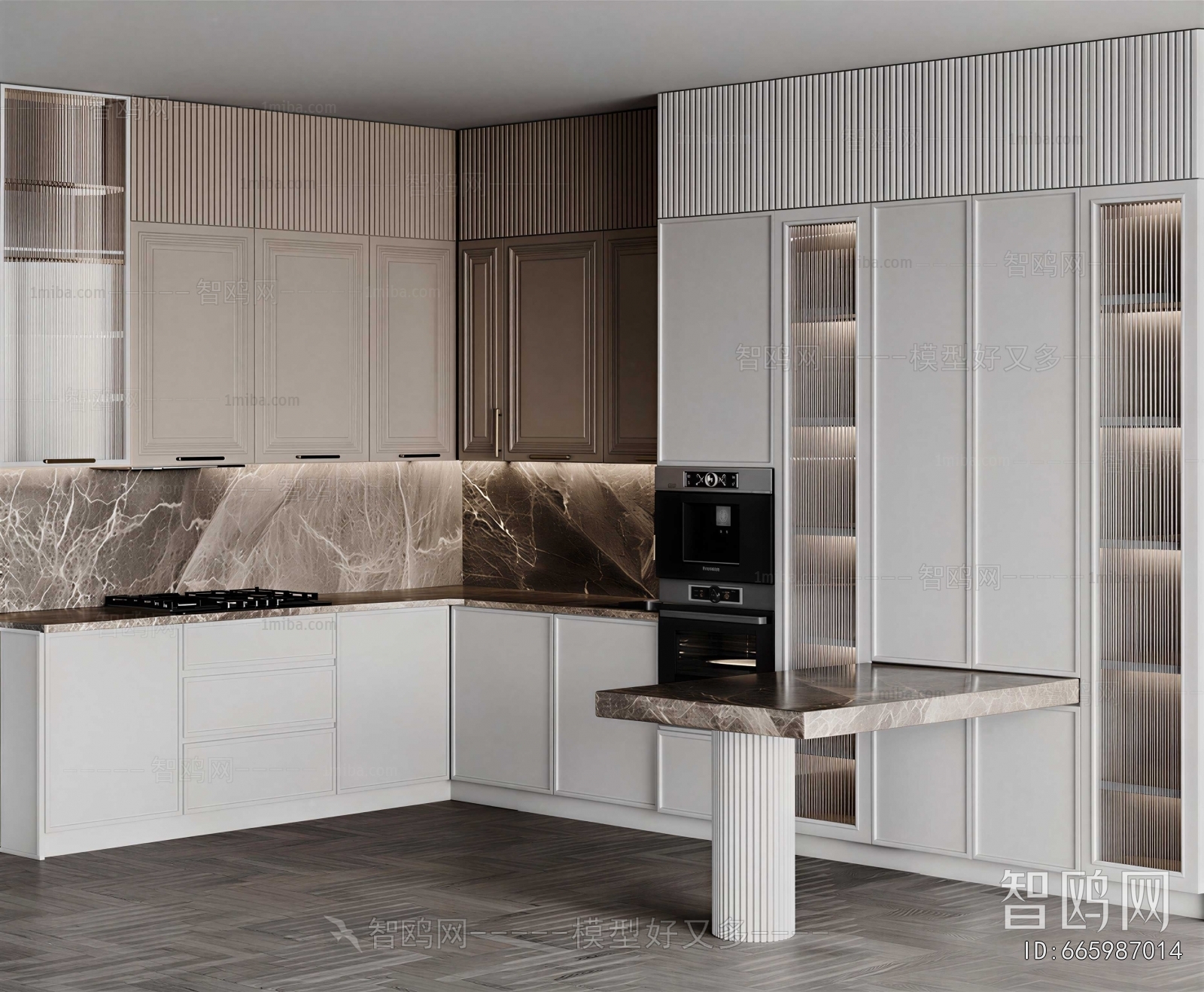 Modern Open Kitchen