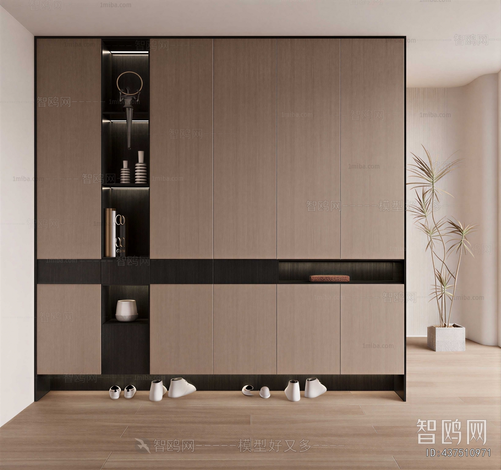 Modern Shoe Cabinet