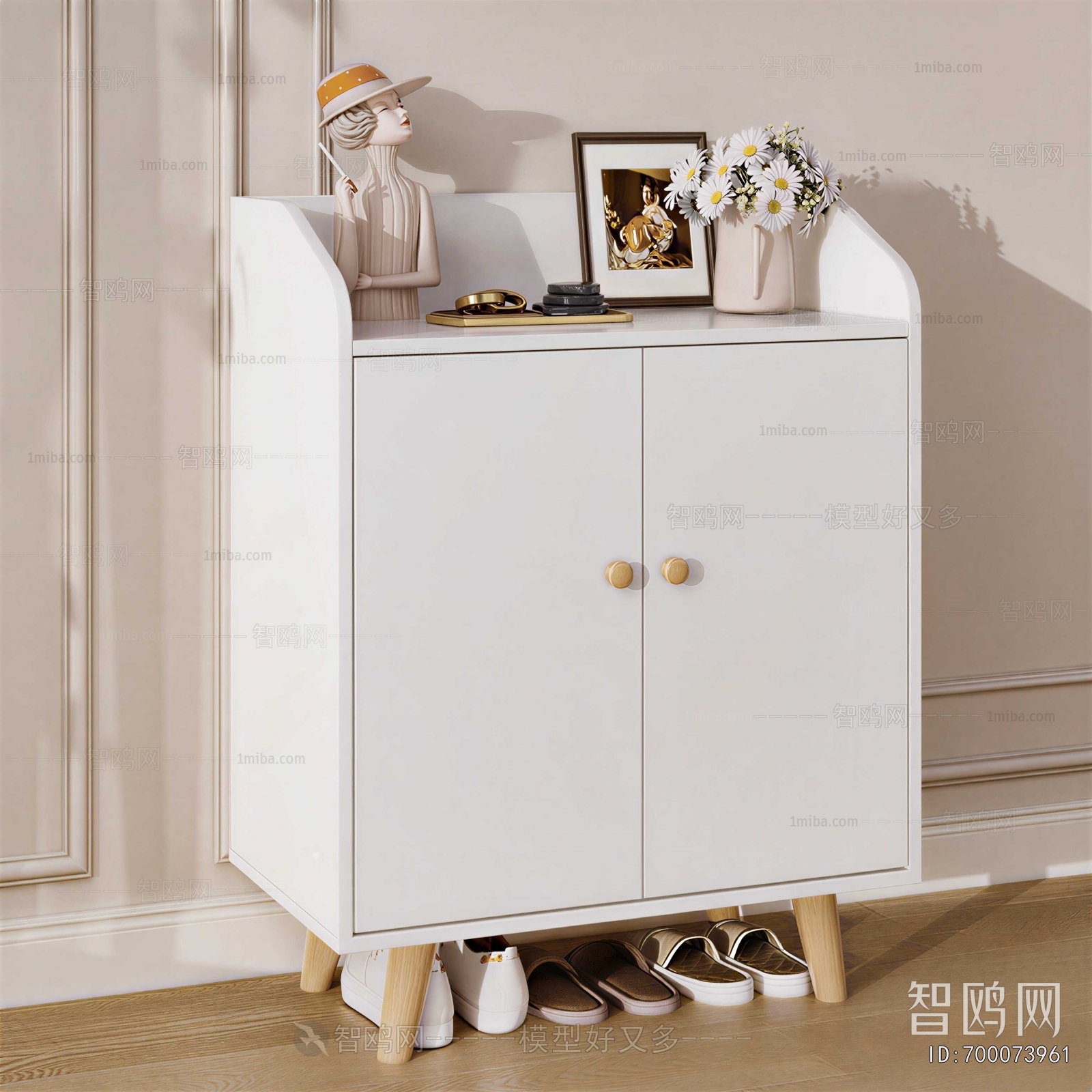 Nordic Style Shoe Cabinet