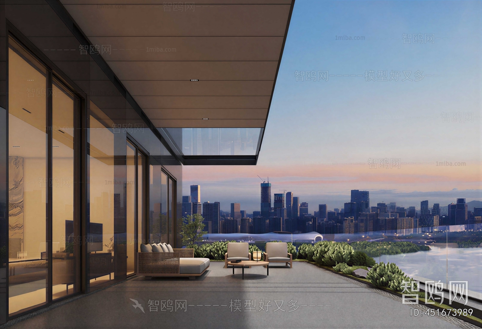 Modern Leisure Balcony