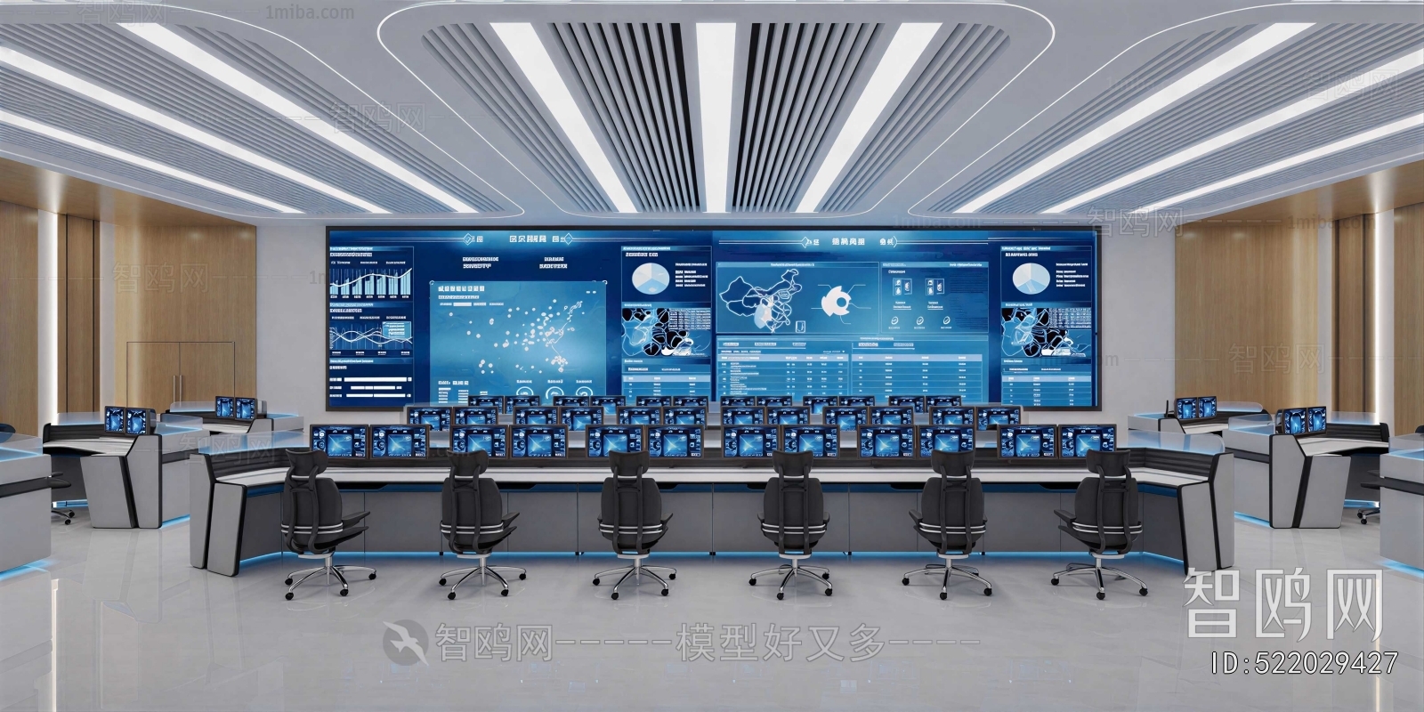 Modern Monitor Room