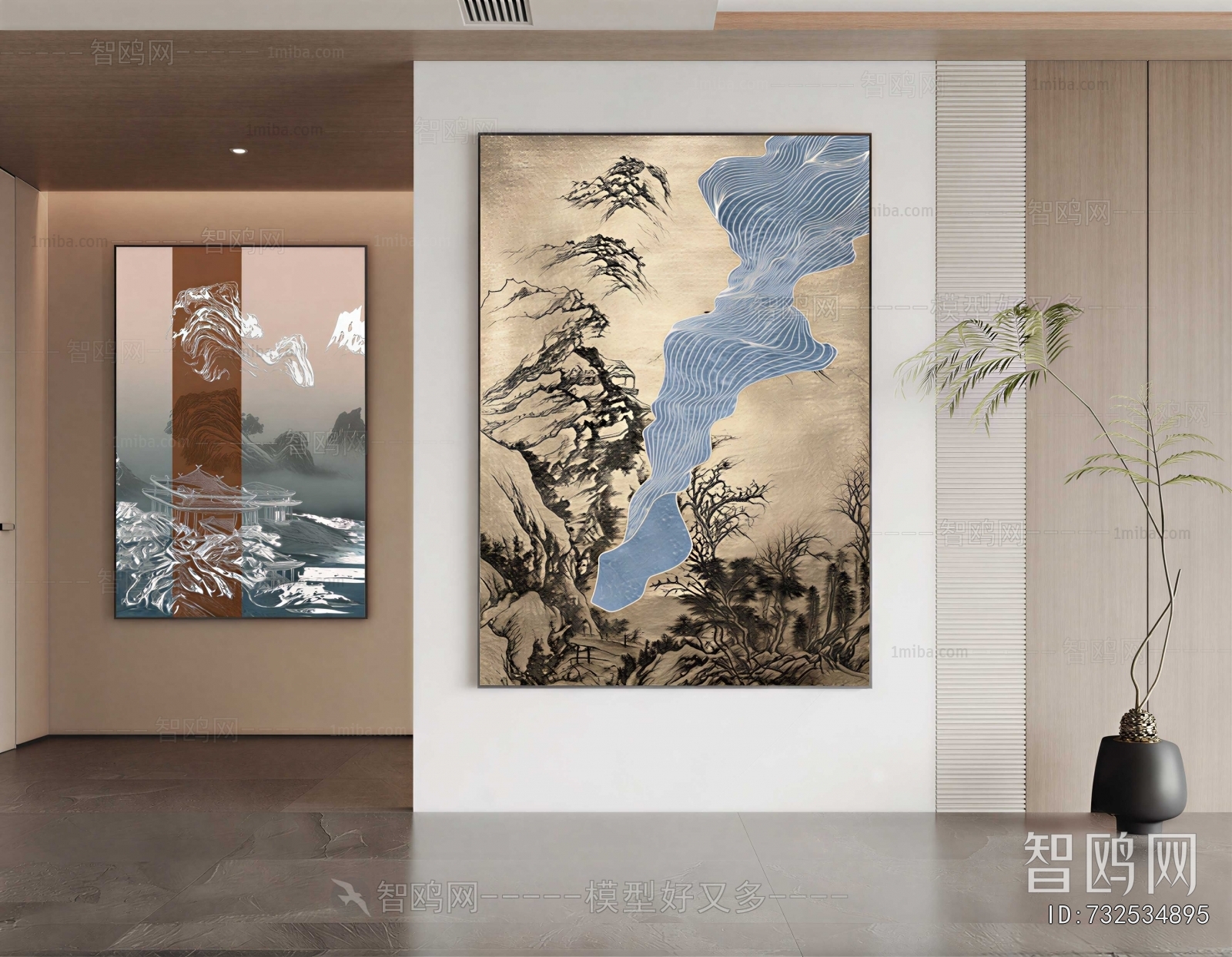New Chinese Style Painting