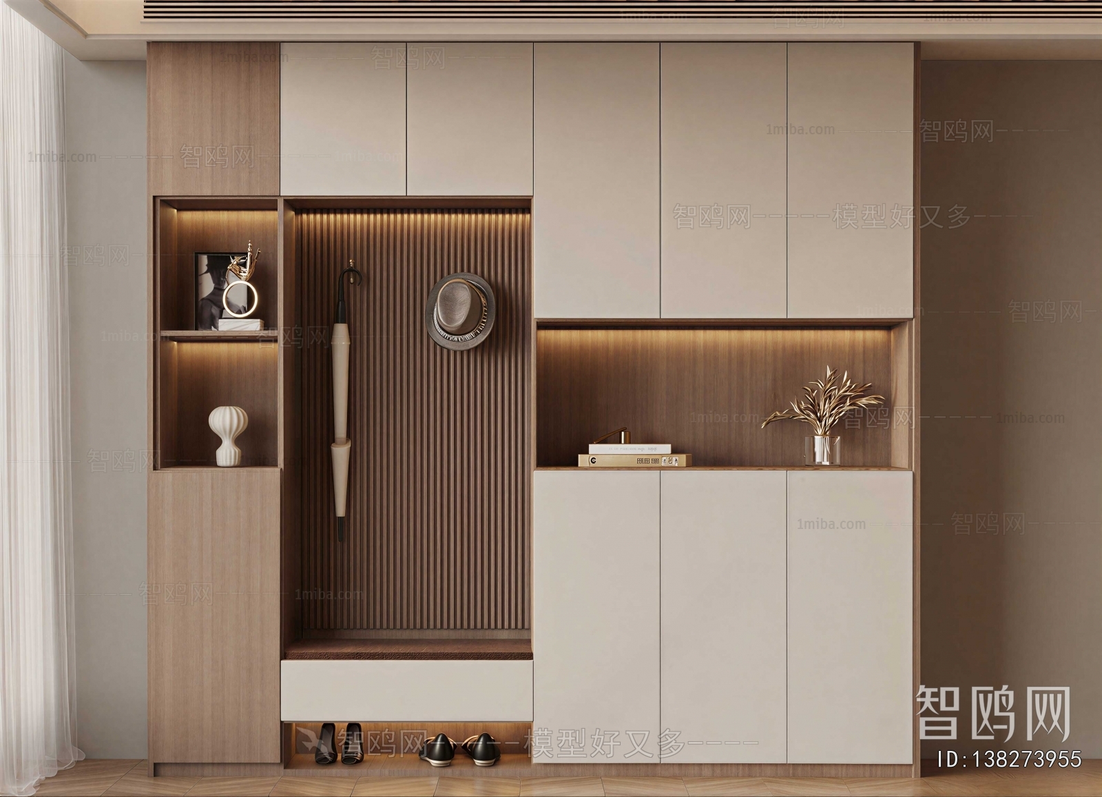 Modern Shoe Cabinet