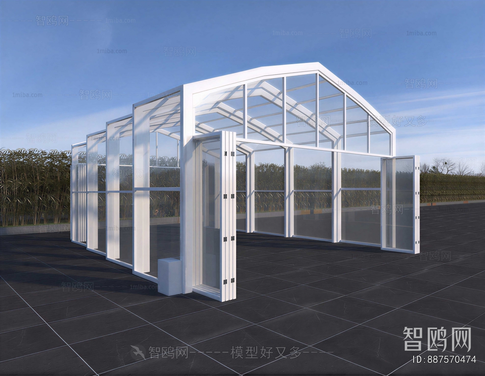 Modern Glass Sunshine Room