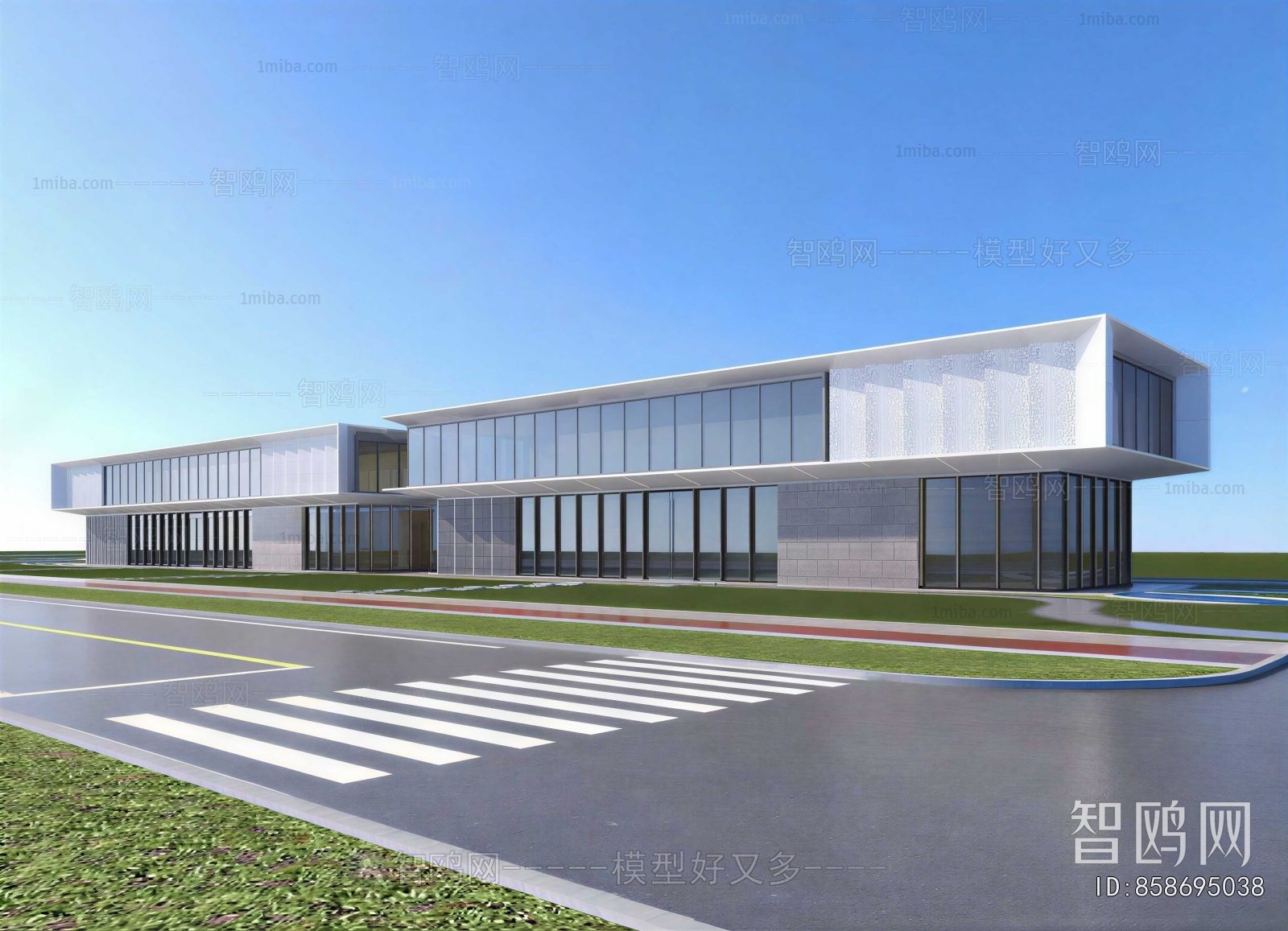 Modern Appearance Of Commercial Building