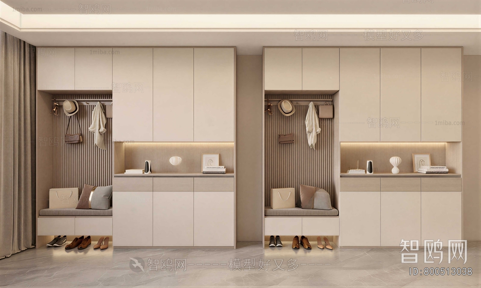 Modern Shoe Cabinet