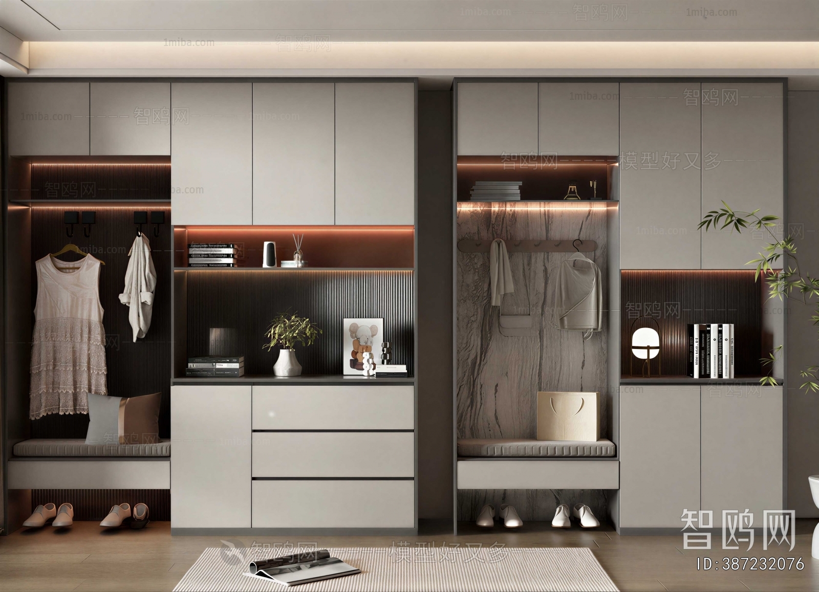 Modern Shoe Cabinet