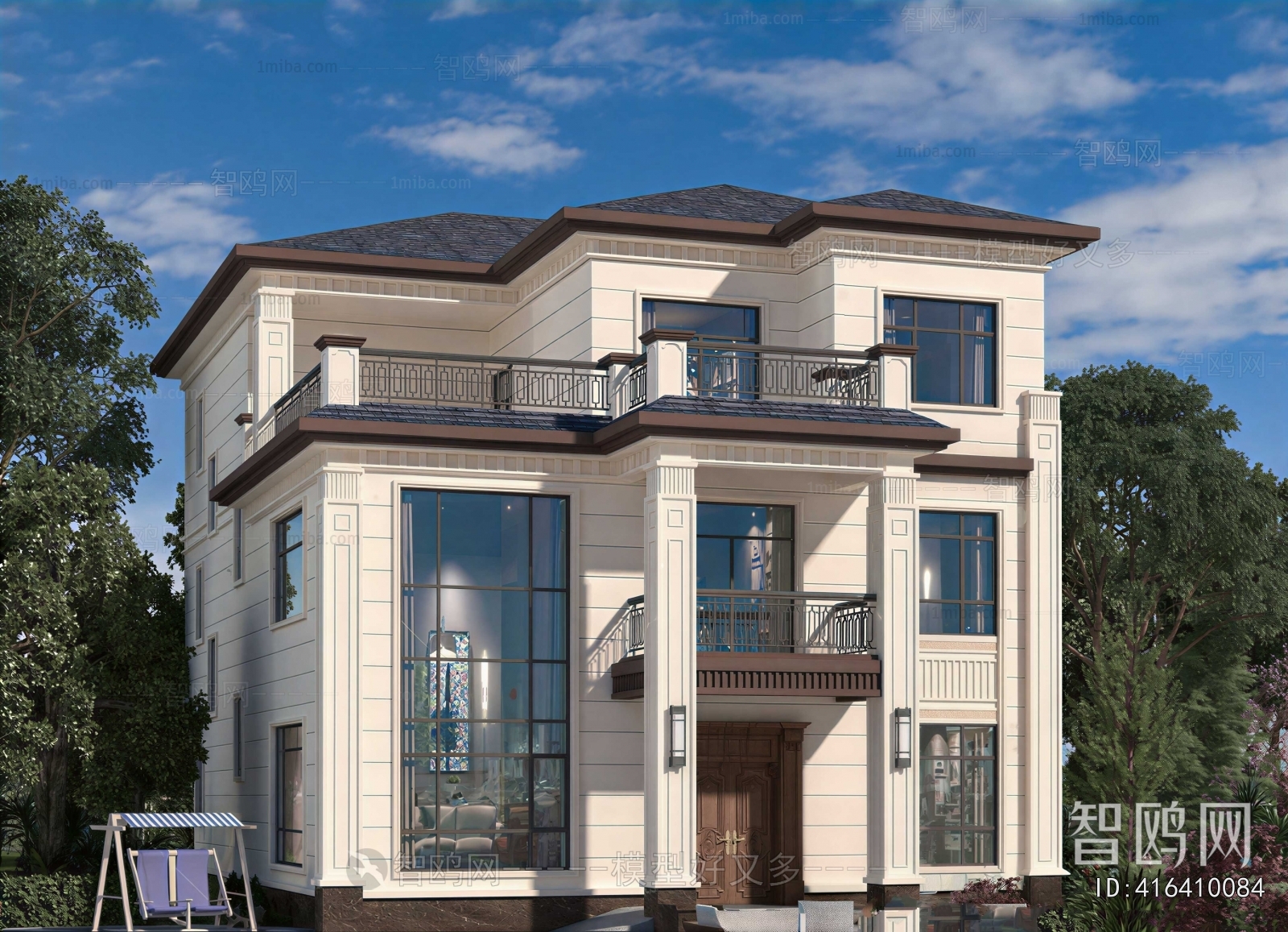 New Chinese Style Detached Villa