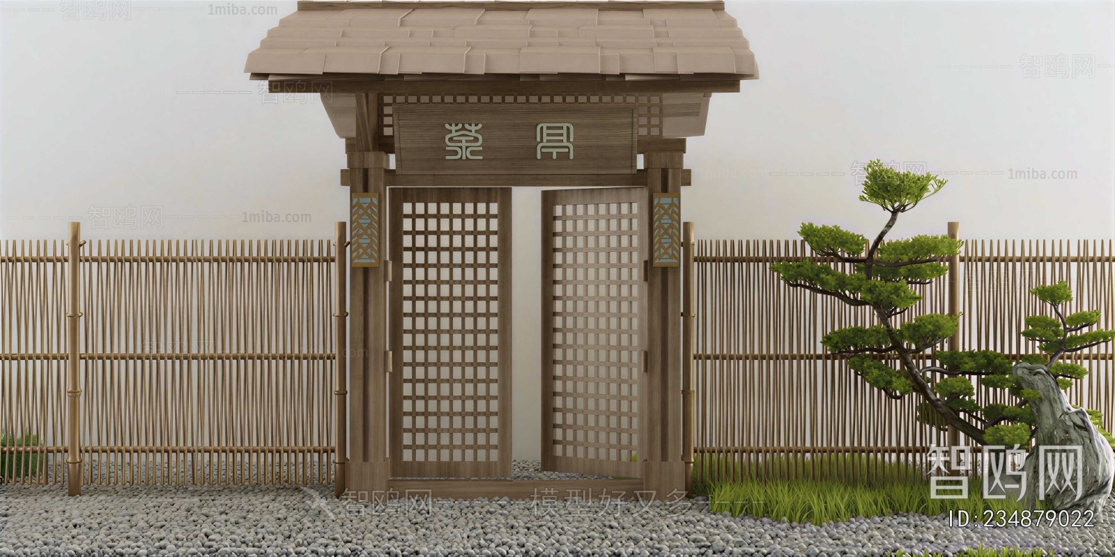 Japanese Style Facade Element