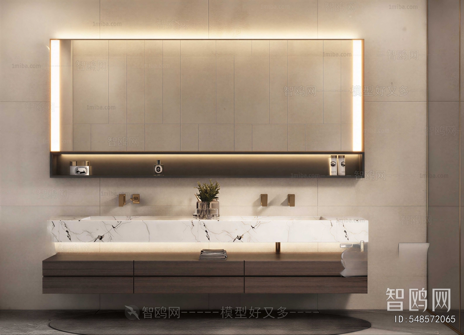 Modern Bathroom Cabinet