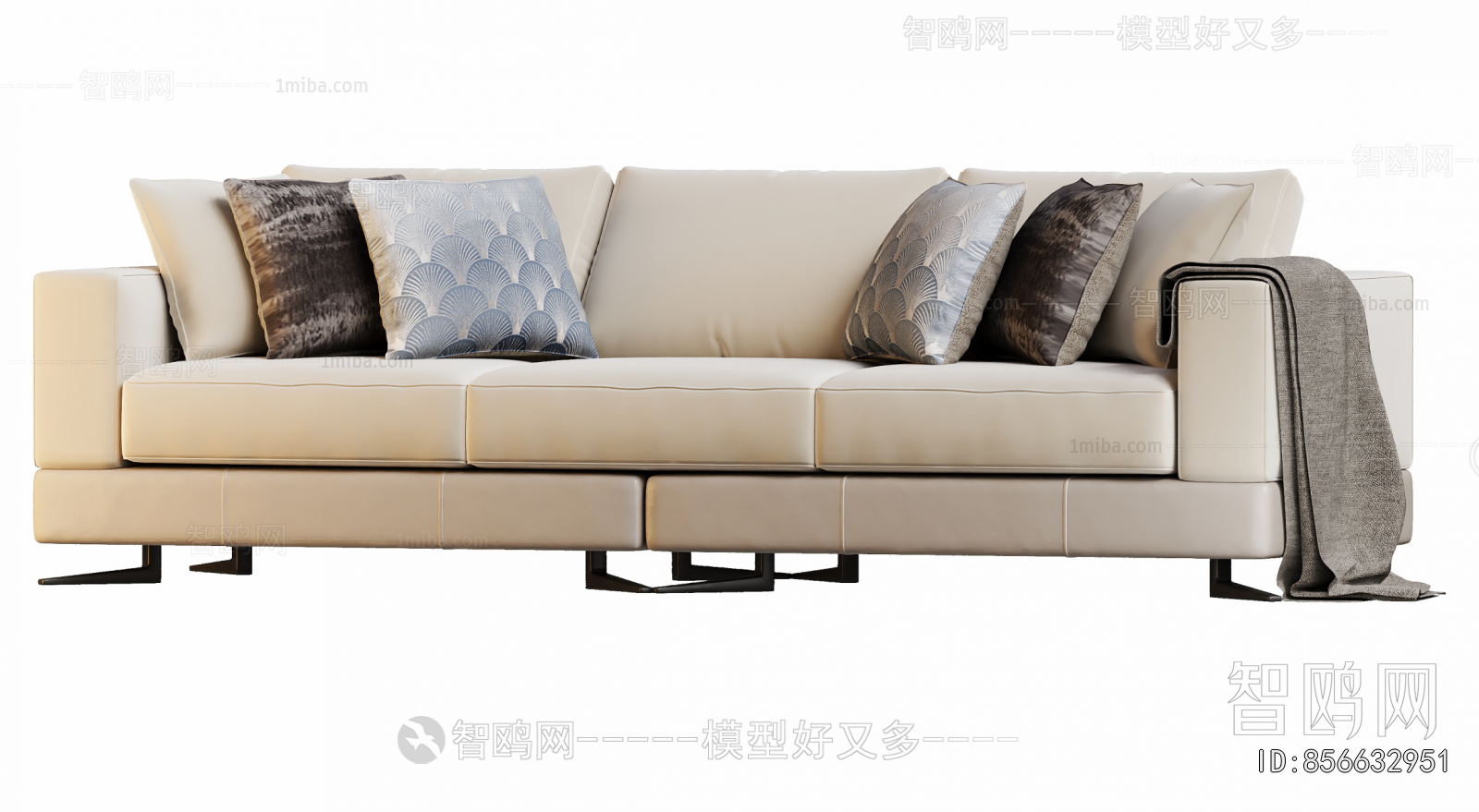 Modern Three-seat Sofa